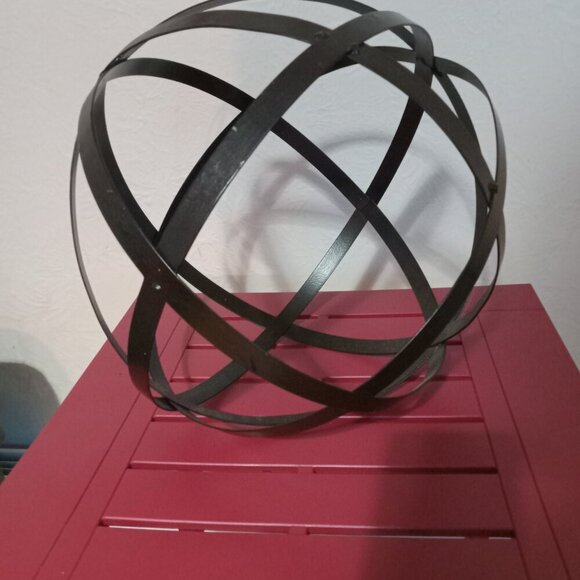 Metal ball decor - color black -obo - Picture 4 of 4